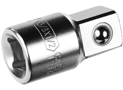 Изображение товара Адаптер переходник BOVIDIX 5300201 из Cr-V для бит и головок 1/2'' и 3/8''