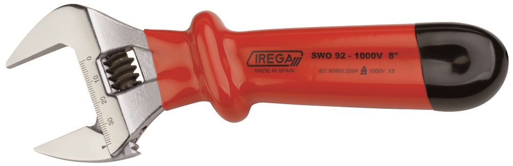 Ключ гаечный разводной изолированный Irega Swo 92-1000v/8 (0 - 39 мм)