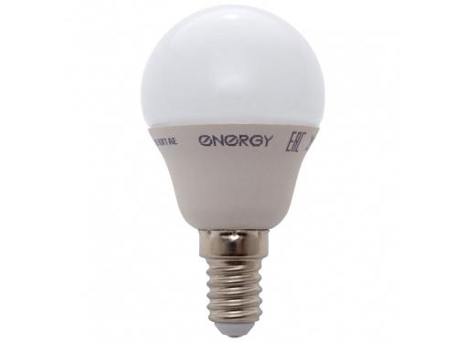 Изображение товара Светодиодная лампа ENERGY G45-3-14WP 3W E14 теплый белый свет 25000 часов