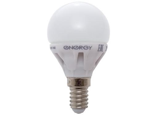 Изображение товара Светодиодная лампа ENERGY G45-4-14WC 4W E14 теплый белый свет шарик