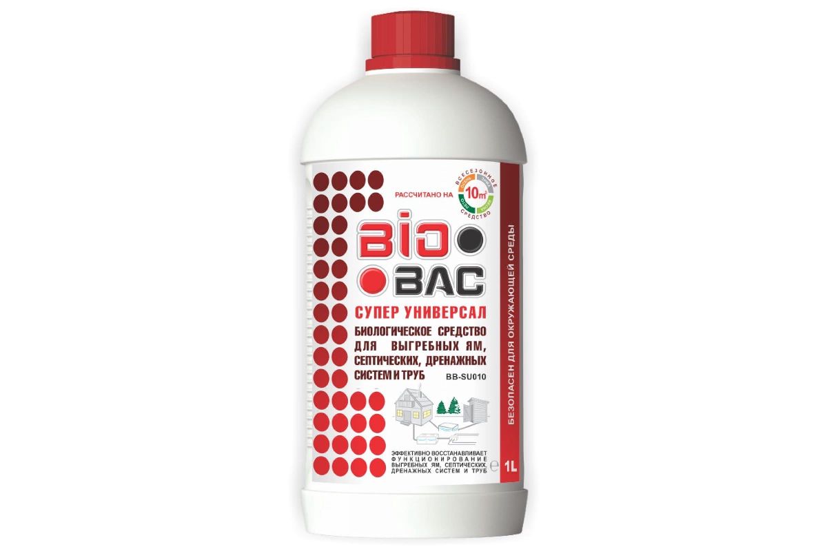 BIOBAC зимнее биологическое средство для выгребных ям, септических систем BB-Z 150 1 Л