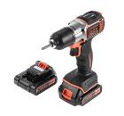 Изображение товара Дрель-шуруповерт BLACK & DECKER ASD14KB-QW с аккумулятором 14,4 В