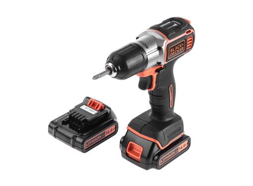 Изображение товара Дрель-шуруповерт BLACK & DECKER ASD14KB