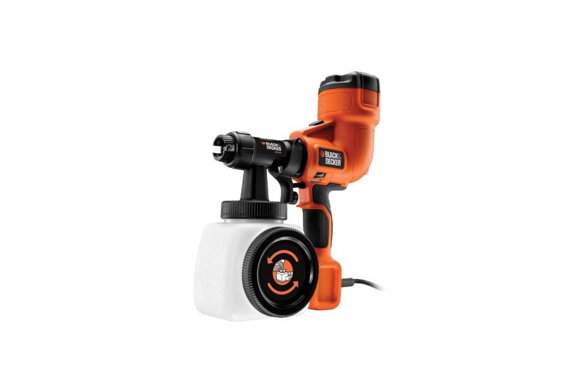 Краскопульт BLACK & DECKER HVLP200 купить в Новосибирске по доступной цене:  характеристики и фото