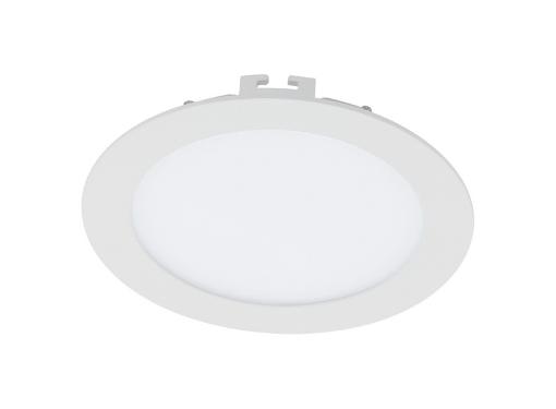 Изображение товара Встраиваемый светильник EGLO FUEVA 94056 10.95W LED металлик белый круглый