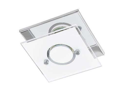 Изображение товара Настенно-потолочный светильник EGLO VARALLO 94372 1X3W GU10 LED хром стекло