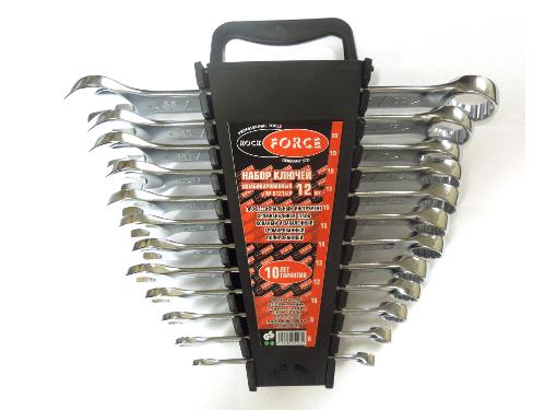 Изображение товара Набор гаечных ключей ROCK FORCE 900/5121MP 12 шт. 6-22 мм для профессионалов и домашнего использова