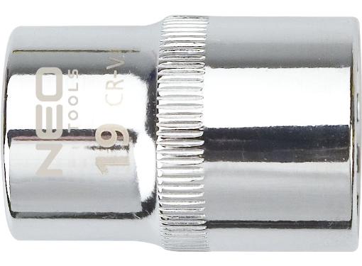 Изображение товара Головка торцевая NEO 12мм 1/2'' Spline короткая прочная и универсальная