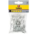 Заклепки вытяжные TOPEX 4х10 мм (43E402) 50 шт.