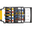 Изображение товара Набор отверток TOPEX 39D889 9 шт. пластиковый держатель, магнитное жало
