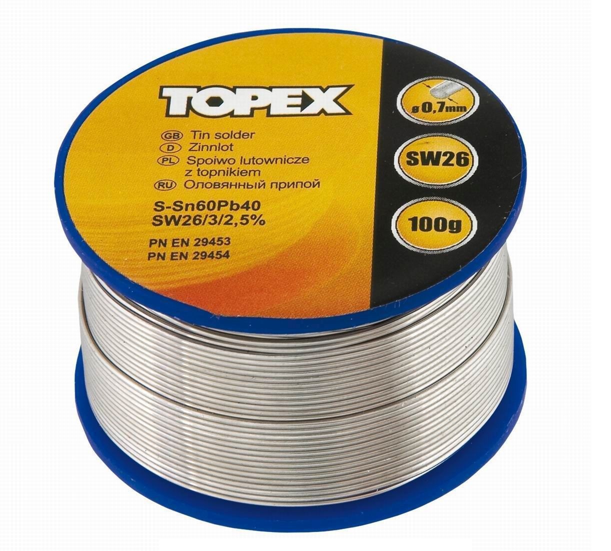 

Припой Topex 44e532