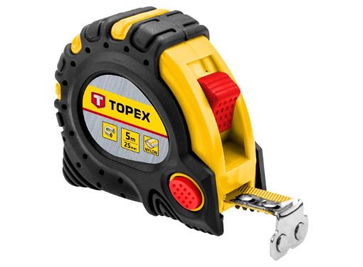Изображение товара Рулетка TOPEX 5м х 25мм (27C345)