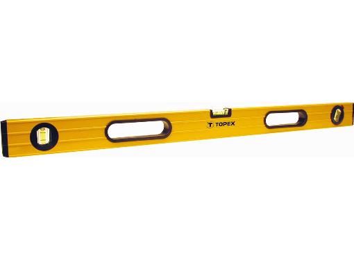 Изображение товара Уровень TOPEX 29C602 600мм пузырьковый алюминиевый три глазка