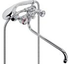 Изображение товара Смеситель ARGO 202 LEONIDO для ванны и умывальника двухручковый латунь Россия