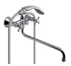 Изображение товара Стильный латунный смеситель для ванной с аэратором КИТ НЭО 21352