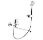 Изображение товара Смеситель для ванны DAMIXA 419500000 RedBlu Palace One с поворотным изливом