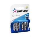 Батарейка КОСМОС KOCLR64BL Тип: AA (LR6) (Кол-во в уп. 4шт.)
