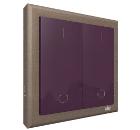 Изображение товара Беспроводной выключатель BRENIN SW-02L Easy Switch Dau двукнопочный лиловый