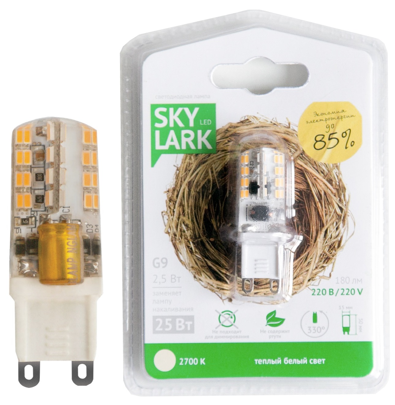 

Лампа светодиодная Skylark B016, B016