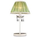 Изображение товара Настольная лампа ARTE LAMP VEIL A3082LT-1WG 60W стиль классика белый металл хрусталь ткань