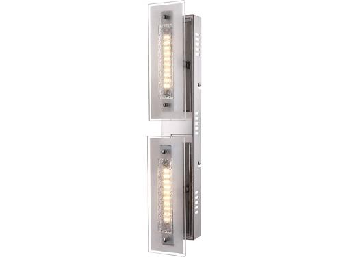 Изображение товара Настенно-потолочный светильник GLOBO RARENIUM 48696-2 2x4W LED серебристый