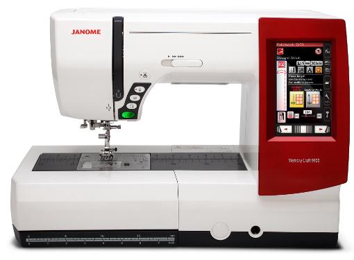   JANOME Memory Craft 9900  - 619 6  4 