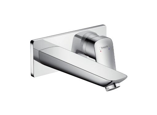 Изображение товара Современный настенный смеситель HANSGROHE Logis 71220 хром для умывальника