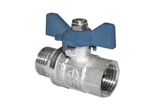 Изображение товара Кран шаровый AQUALINK ИС.080006 1'' для холодной и горячей воды