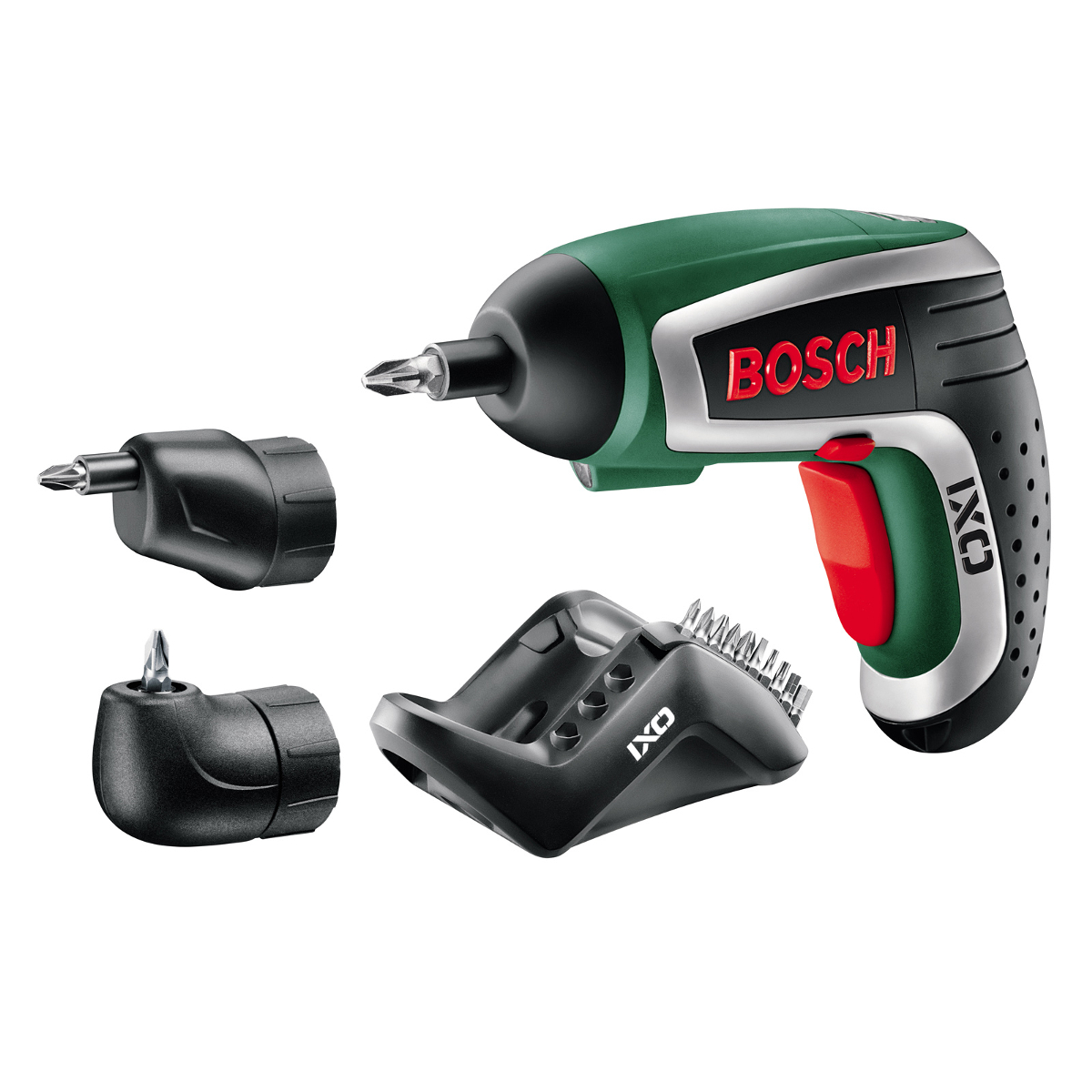 Отвертка аккумуляторная Bosch IXO IV Set (0060395322) - цена, отзывы, фото  и инструкция - купить в Москве, СПб и РФ