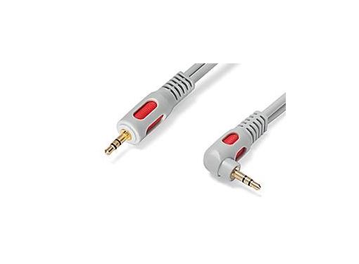 Изображение товара Аудио кабель DELINK 5226 2м Jack 3.5 угловой с позолоченными контактами