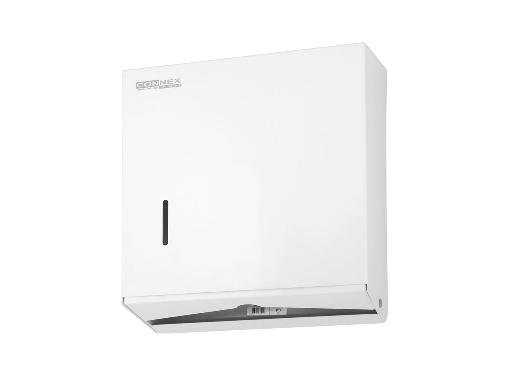 Изображение товара Держатель для бумажных полотенец CONNEX TB-24 WHITE металлический настенный замок