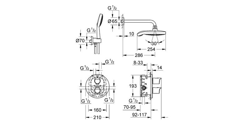 ������� �������� GROHE 34283001