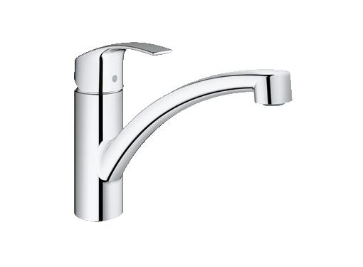 Изображение товара Смеситель для кухни GROHE EUROSMART NEW 30260002 хром однорычажный низкий излив