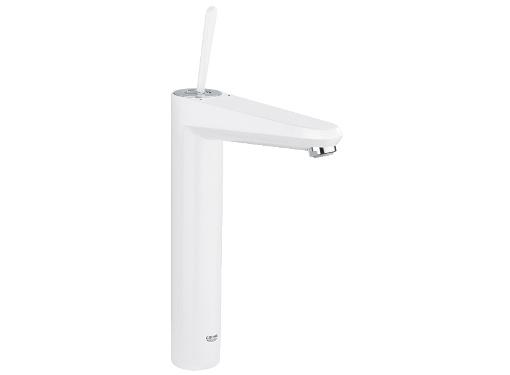 Изображение товара Смеситель для раковины GROHE Eurodisc Joy 23428LS0 белый высокогоризонтальный