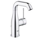 Изображение товара Смеситель для раковины GROHE Essence+ 23480001 хром, поворотный излив, технология EcoJoy