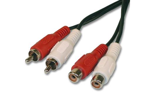 Изображение товара Аудио кабель SCHWAIGER 23023 6 RCA 5м для ресивера и усилителя черный
