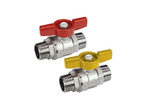 Изображение товара Кран шаровый GIACOMINI R253D 117263 с бабочкой 1 дюйм латунь хромированный
