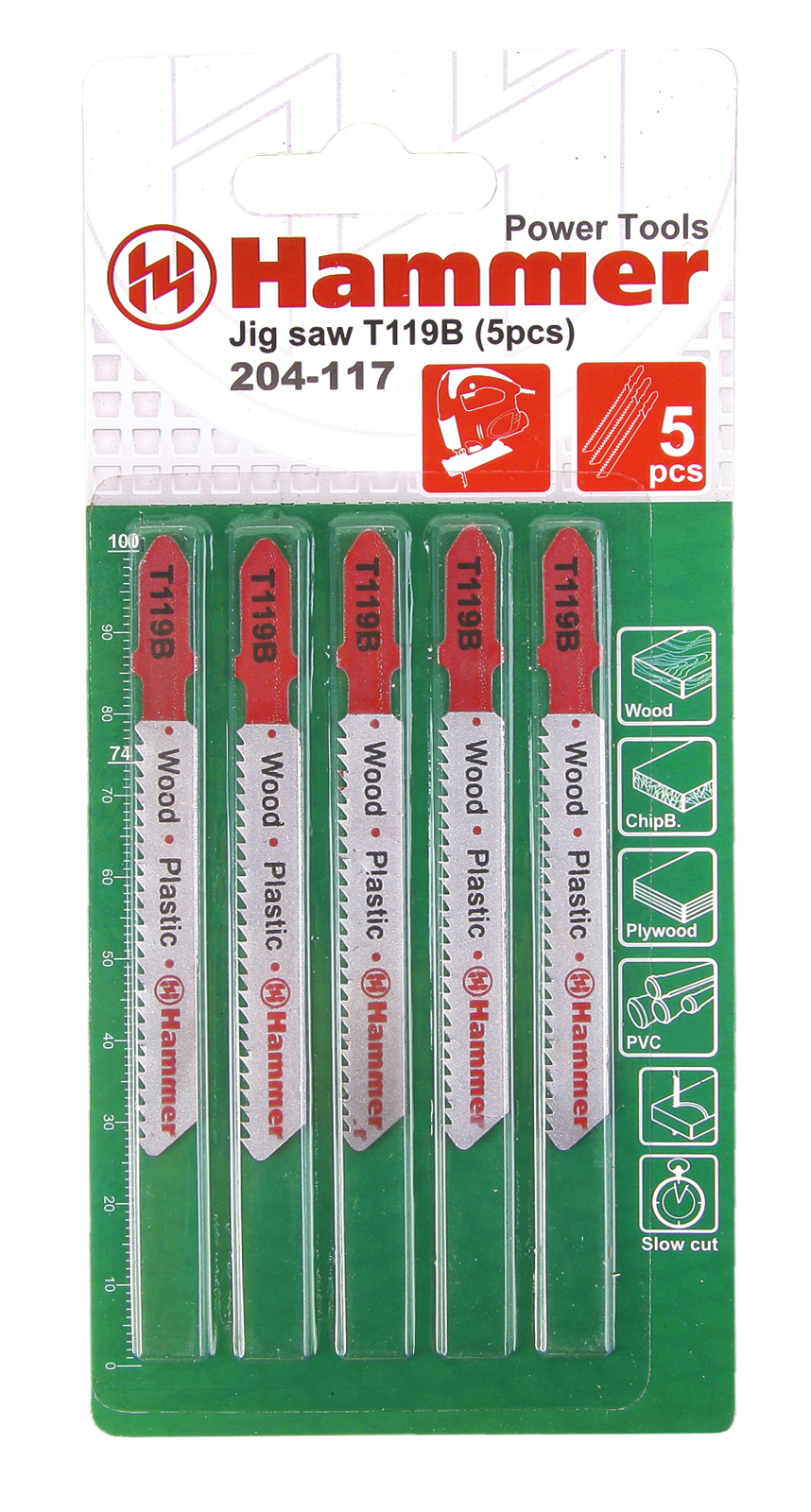 

Пилки для лобзика Hammer Jg wd-pl t119b (5шт.), Jg wd-pl t119b (5шт.)