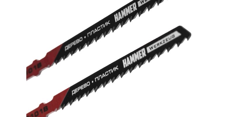 Пилки для лобзика HAMMER JG WD T101B (2шт.)