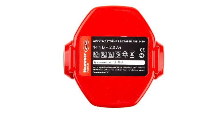 ����������� HAMMER 14.4� 2�� NiCd (AKM1420  14.4� 2.0��)