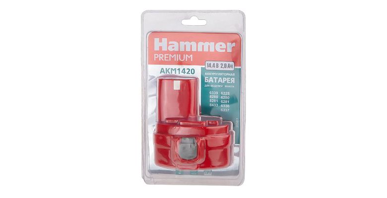 ����������� HAMMER 14.4� 2�� NiCd (AKM1420  14.4� 2.0��)
