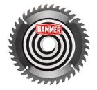 Диск пильный твердосплавный HAMMER Ф185х20мм 40зуб.