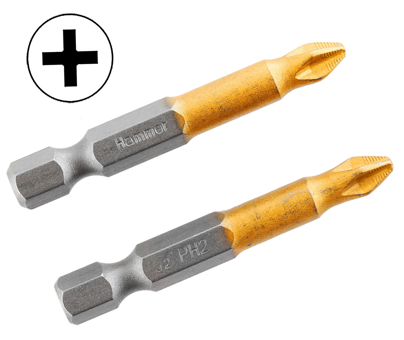 

Бита Hammer Pb ph-2 50мм (2шт.)