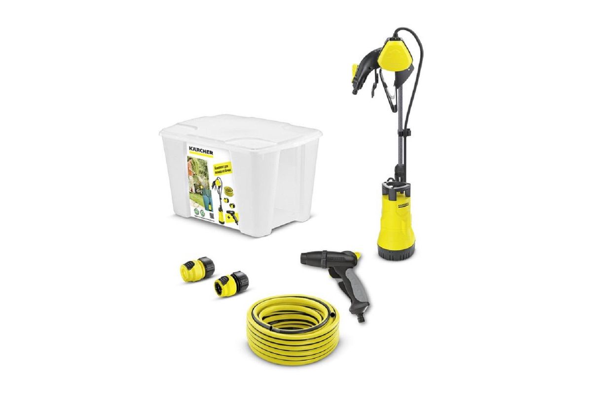 Набор для полива из бочки Karcher Barrel Irrigation Set (1.645-466.0) -  цена, видео, фото и инструкция - купить в Москве, СПб и РФ