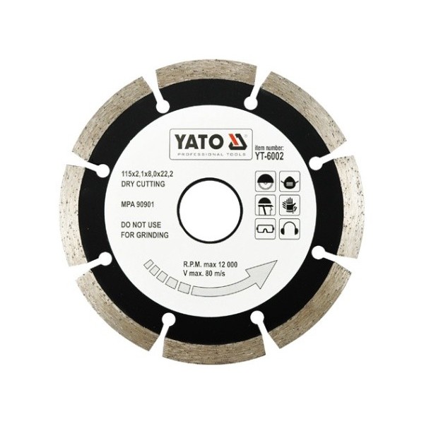

Круг алмазный Yato Yt-6002