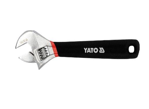Изображение товара Ключ разводной YATO YT-21652 0-30 мм, длина 250 мм, хромированное покрытие