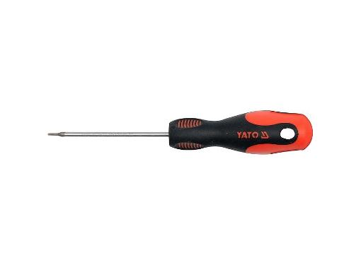 Изображение товара Отвертка TORX-SECURITY T25x100мм YATO профессиональный инструмент