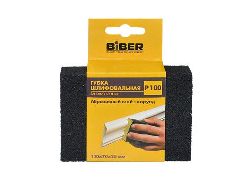 Изображение товара Губка шлифовальная BIBER 70673 100х70х25мм 100Р