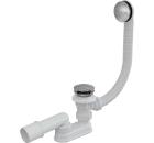 Изображение товара Сифон для ванны ALCA PLAST A504KM-80 металлический 800 мм механизм click/clack