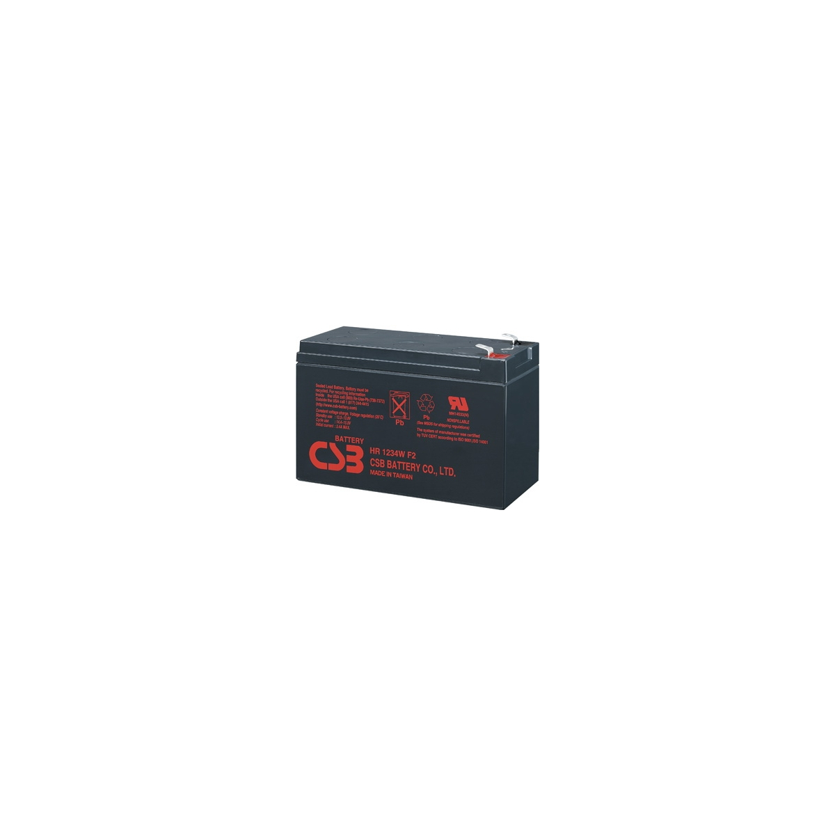 Ибп csb hr1234w. CSB батарея hr1234w (12v, 9ah, 34w) клеммы f2. CSB HR-1234w f2 для ups (12v, 9ah). Батарея аккумуляторная CSB hr1234wf2 (12v,34w). Аккумулятор CSB hr1234w f2.